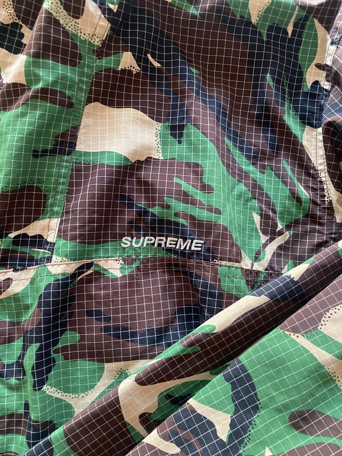 Supreme Supreme Support Unit Nylon Ripstop Jacket Camo FW21 Size US XL / EU 56 / 4 - 2 Thumbnail