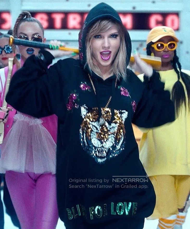 Gucci gucci Black flower tiger sequin cotton hooded long-sleeved Size US XS / EU 42 / 0 - 9 Thumbnail