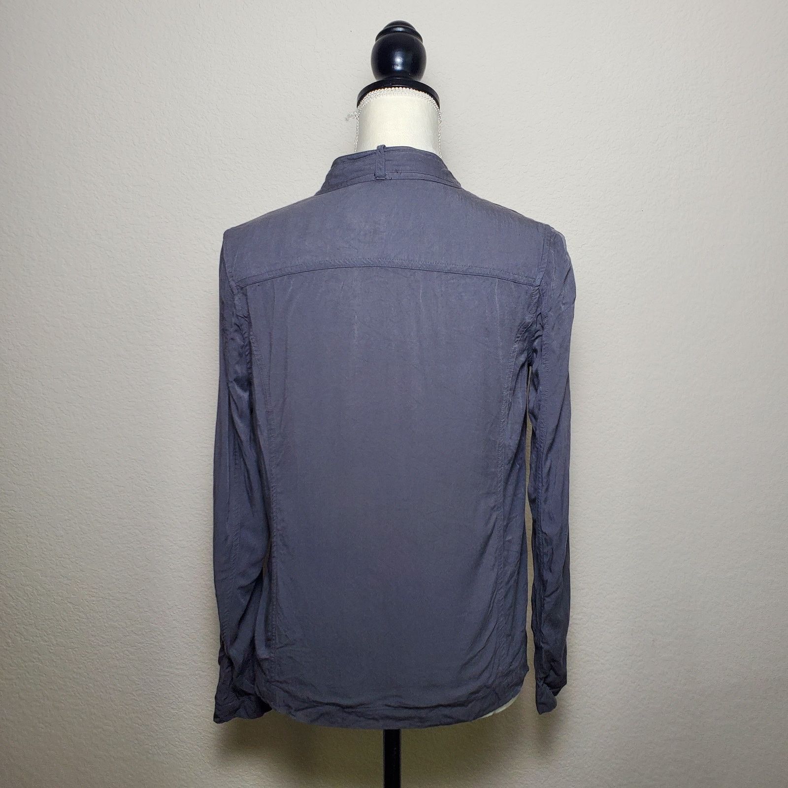 BB Dakota BB Dakota Gray Asymmetrical Jacket XS Size XS / US 0-2 / IT 36-38 - 3 Thumbnail