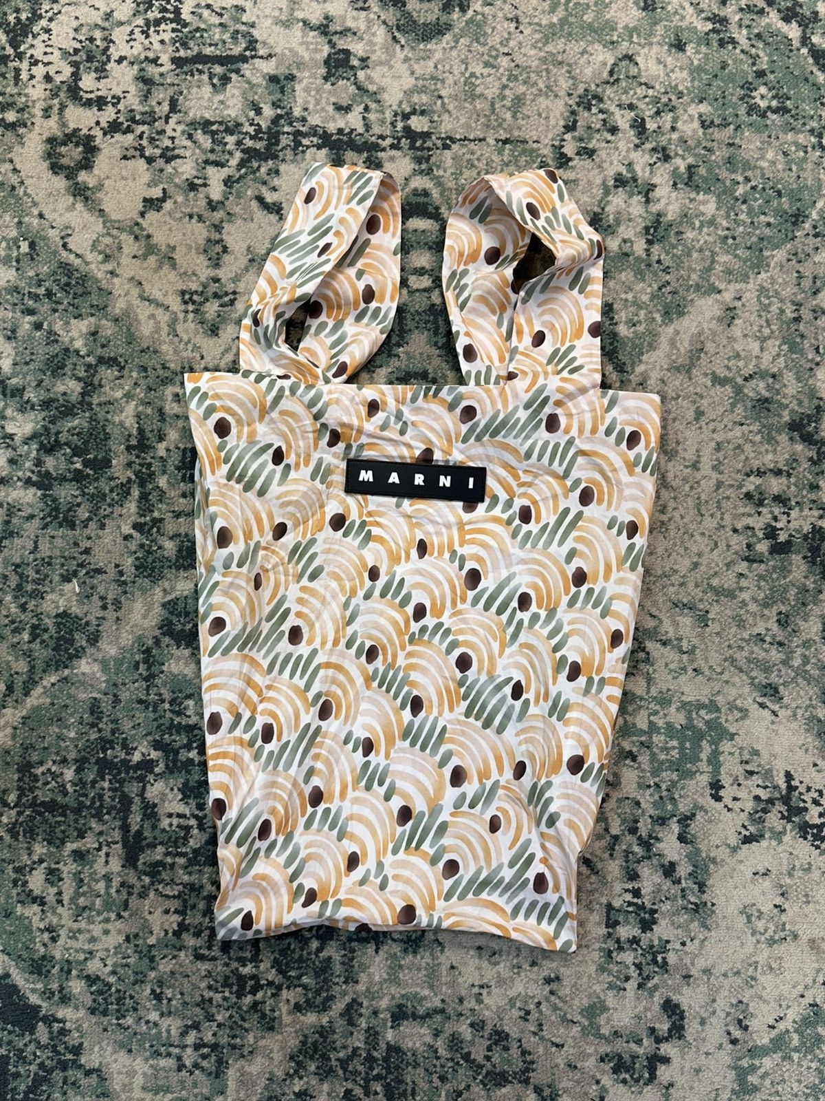 Marni SS21 Marni Abstract Tote Bag (Leather Logo) Size ONE SIZE - 4 Thumbnail