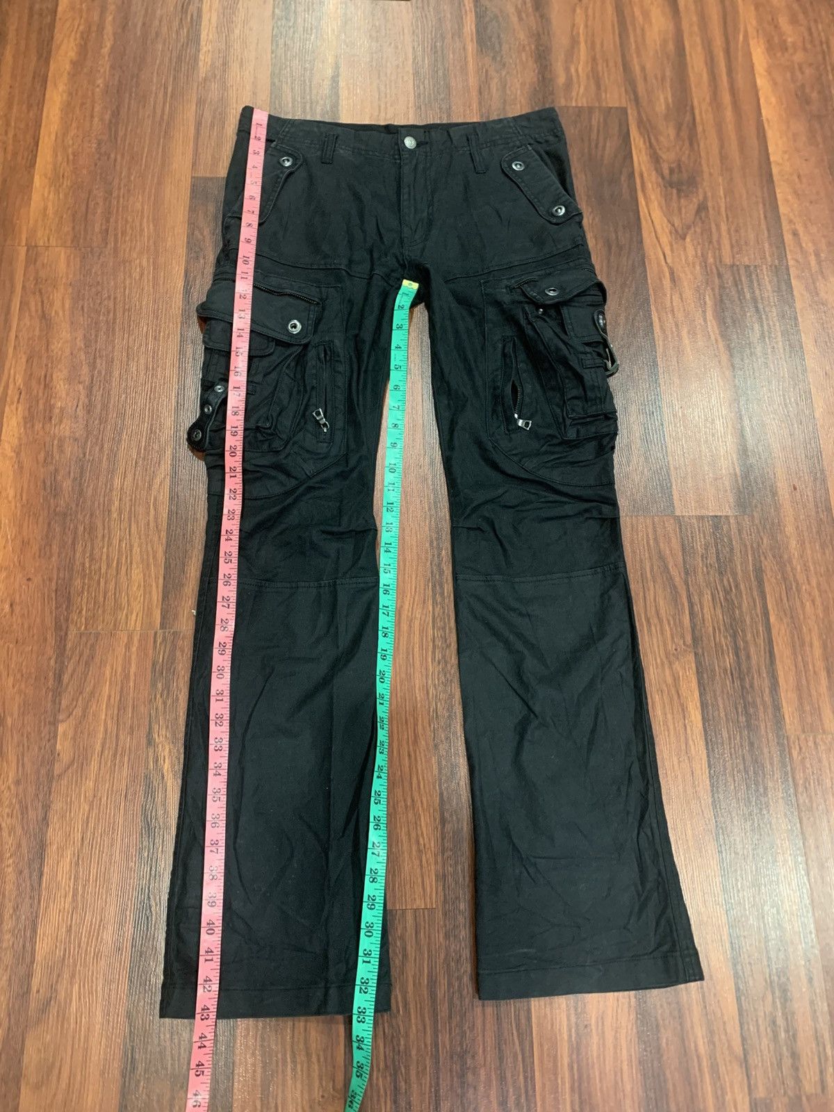 Tornado Mart Tornado Mart Waxed Cargo Pants Size US 34 / EU 50 - 8 Thumbnail