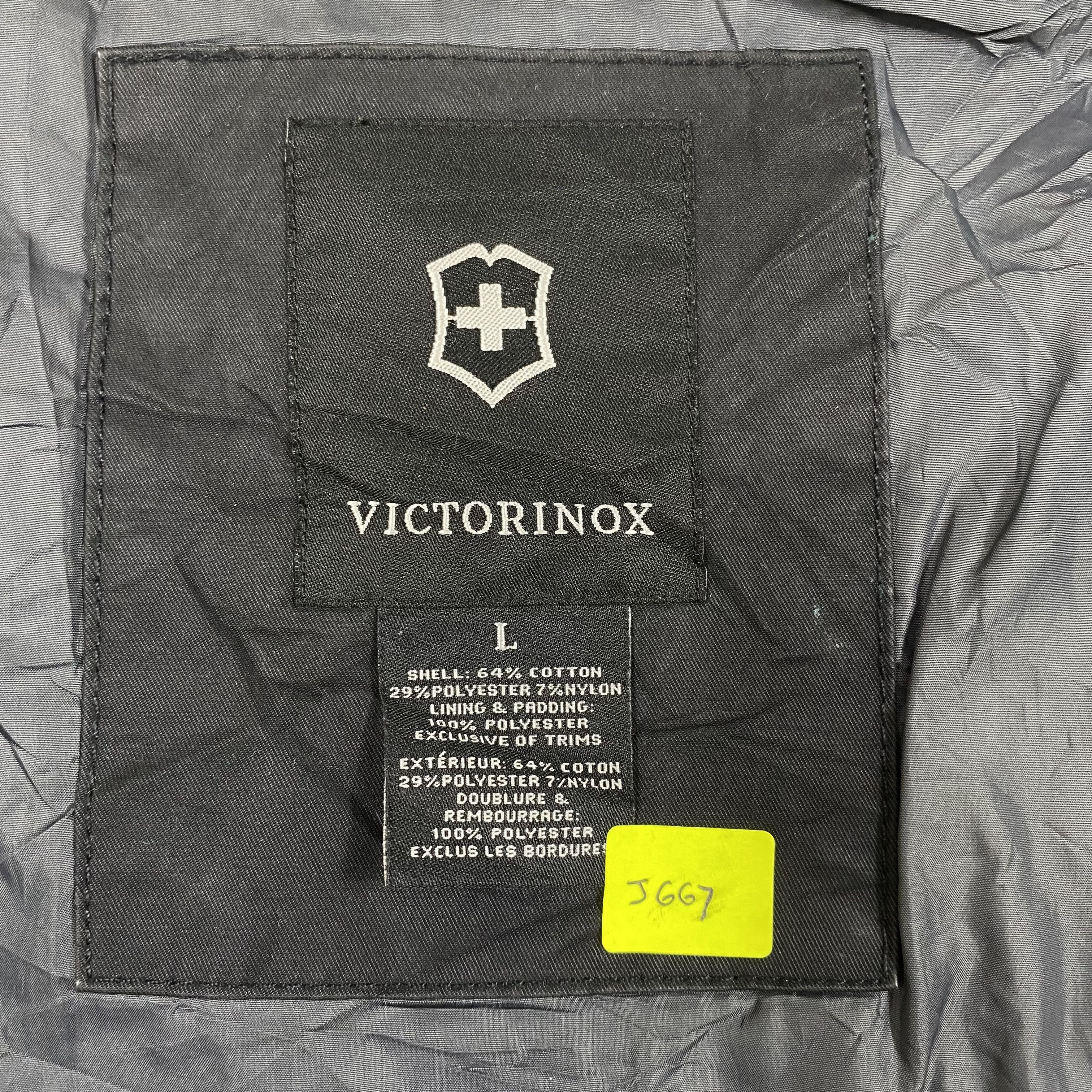Victorinox Victorinox Swiss Army M-65 Waxed Cotton Military Jacket-J667 Size US L / EU 52-54 / 3 - 18 Thumbnail