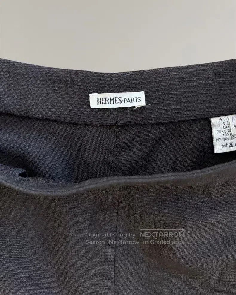 Hermes Hermes Margiela Wool Pants Set Size 26" / US 2 / IT 38 - 3 Thumbnail