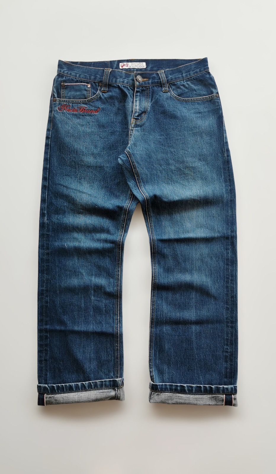 Japanese Brand Nesta Brand Selvedge Jeans Size US 32 / EU 48 - 1 Thumbnail
