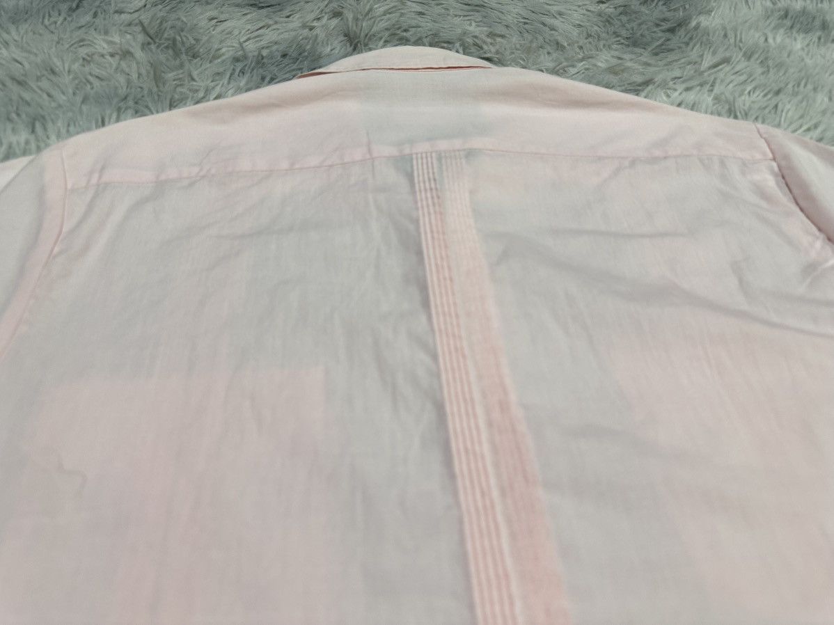 Supreme 🔥Supreme Guayabera Shirt 4 Pockets Pastel Pink Short Sleeve Size US M / EU 48-50 / 2 - 8 Thumbnail