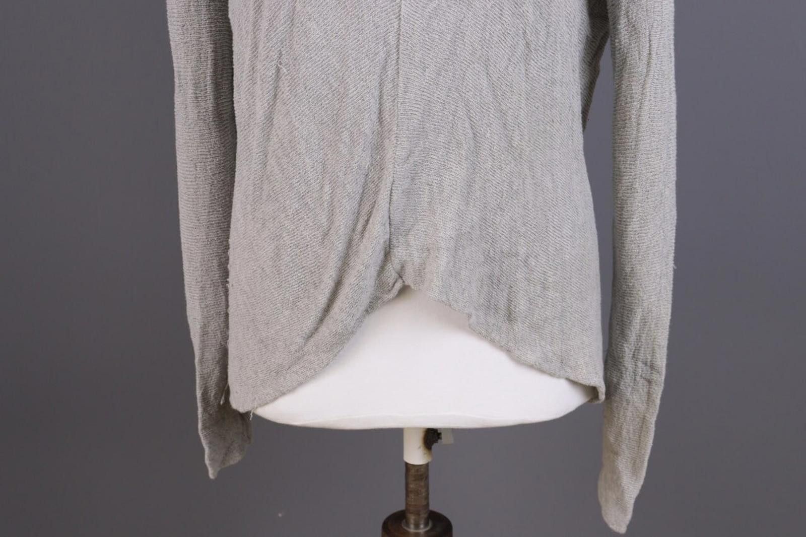 Transit Transit Par Such Gray Lagenlook Knit Sweater Size 1 / S Size S / US 4 / IT 40 - 2 Thumbnail
