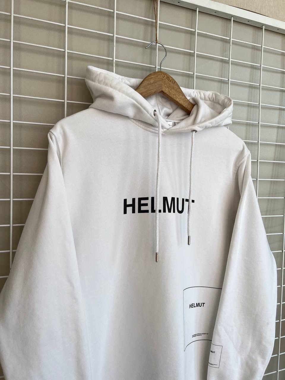 Helmut Lang Helmut Lang Index Hoodie Mens Size M Long Sleeve Sweatshirt Size US M / EU 48-50 / 2 - 3 Thumbnail
