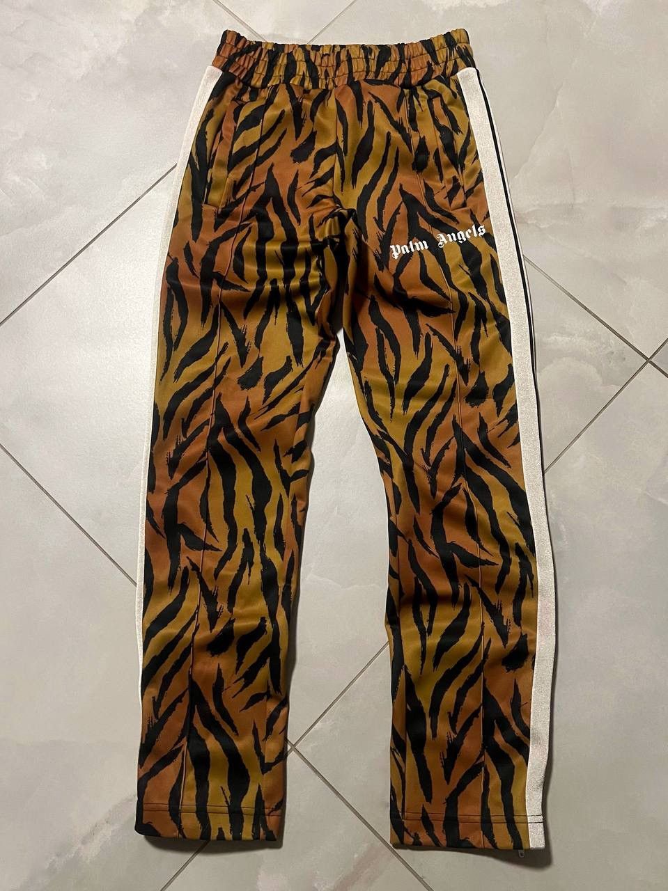 Palm Angels Tiger Stripe Track Pants Size US 30 / EU 46 - 1 Thumbnail