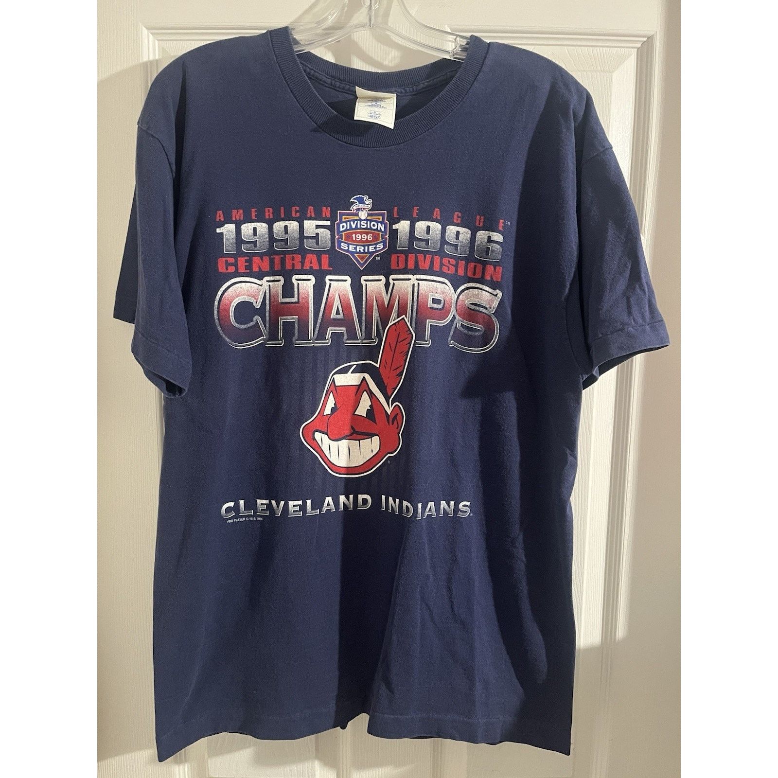 Pro Player Pro Player 95/96 Champs Cleveland Indians Chief Wahoo Sz L Size US L / EU 52-54 / 3 - 1 Thumbnail