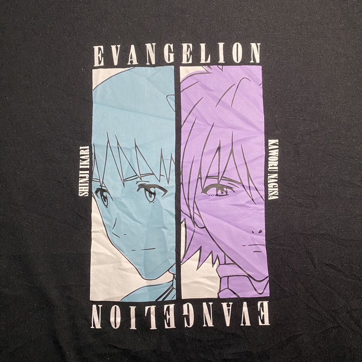 Anime Evangelion Shinji Ikari & Kaworu Nagisa Anime T Shirt Khara Size US M / EU 48-50 / 2 - 5 Thumbnail