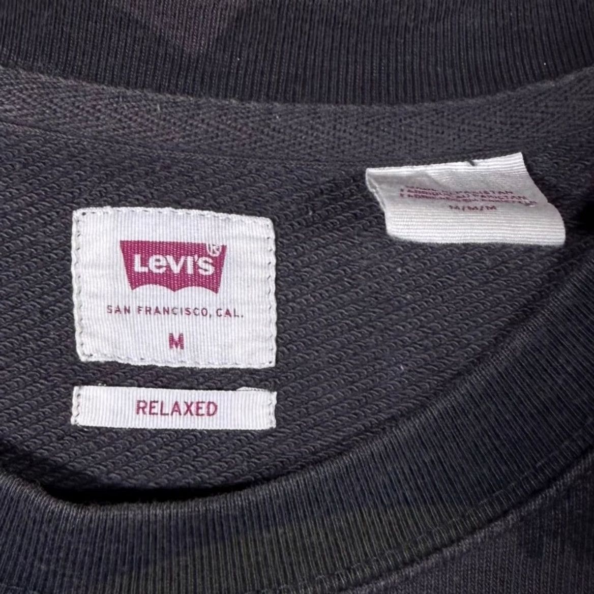 Levi's Levi's Sweatshirt Relaxed Khaki Grey Camo Mini Logo Long Sleeve Pullover M Multicoloured Logo Mens Size US M / EU 48-50 / 2 - 4 Thumbnail