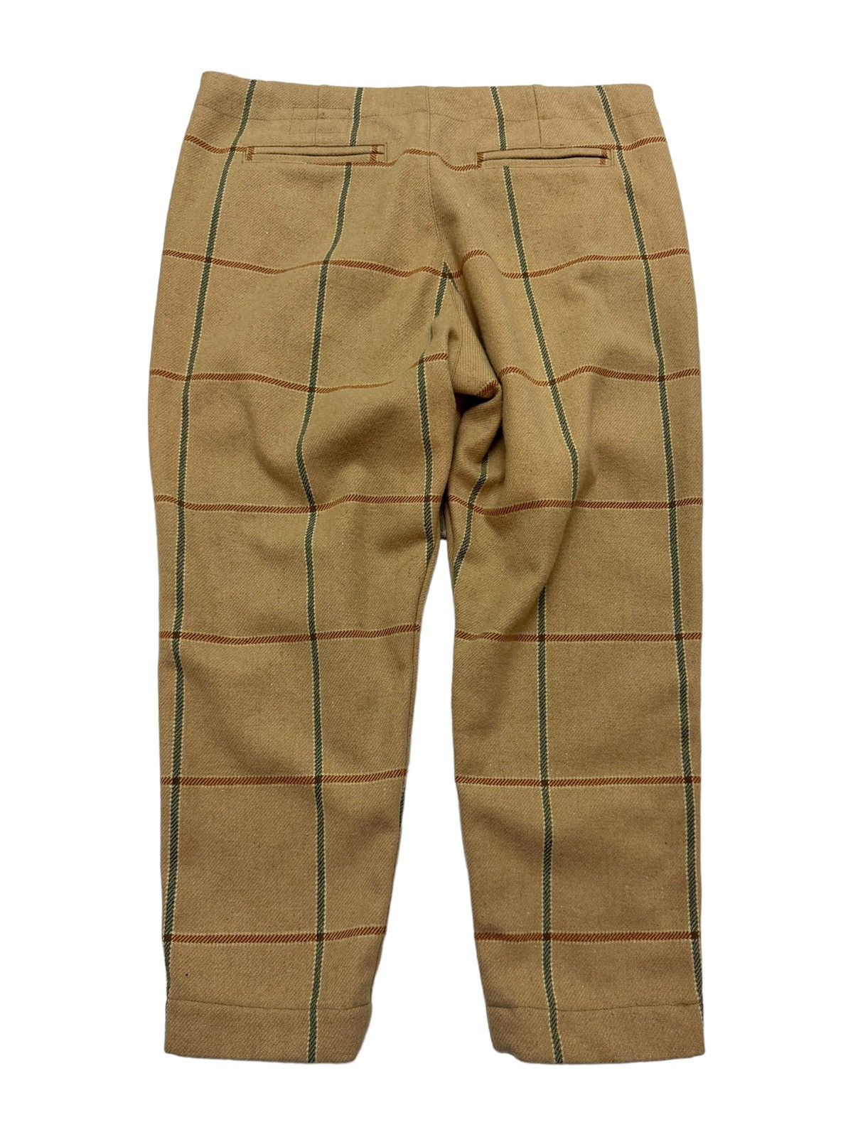 Greg Lauren Sample Plaid Wool Trouser Size US 36 / EU 52 - 5 Thumbnail