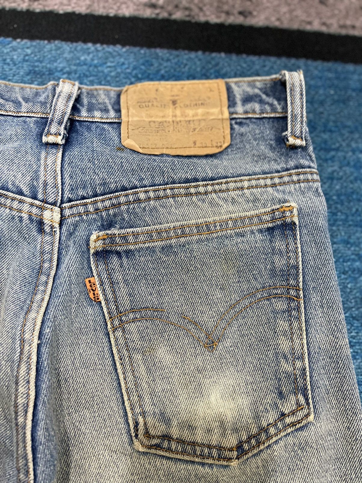 Levi's Vintage Levis Orange Tab Distressed Denim Pants Size US 30 / EU 46 - 5 Thumbnail
