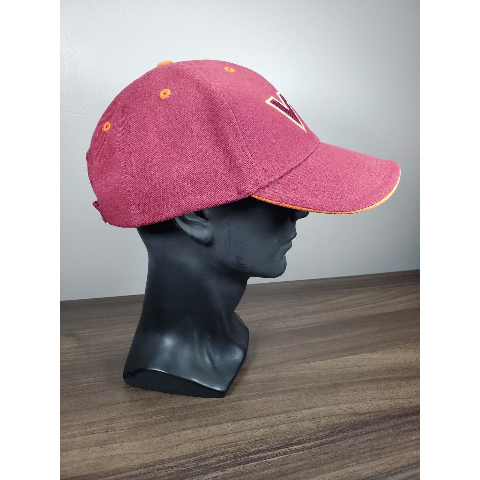 NCAA × Signatures Virginia Tech Hokies Hat Cap NCAA Signatures Brand VT Size ONE SIZE - 5 Thumbnail
