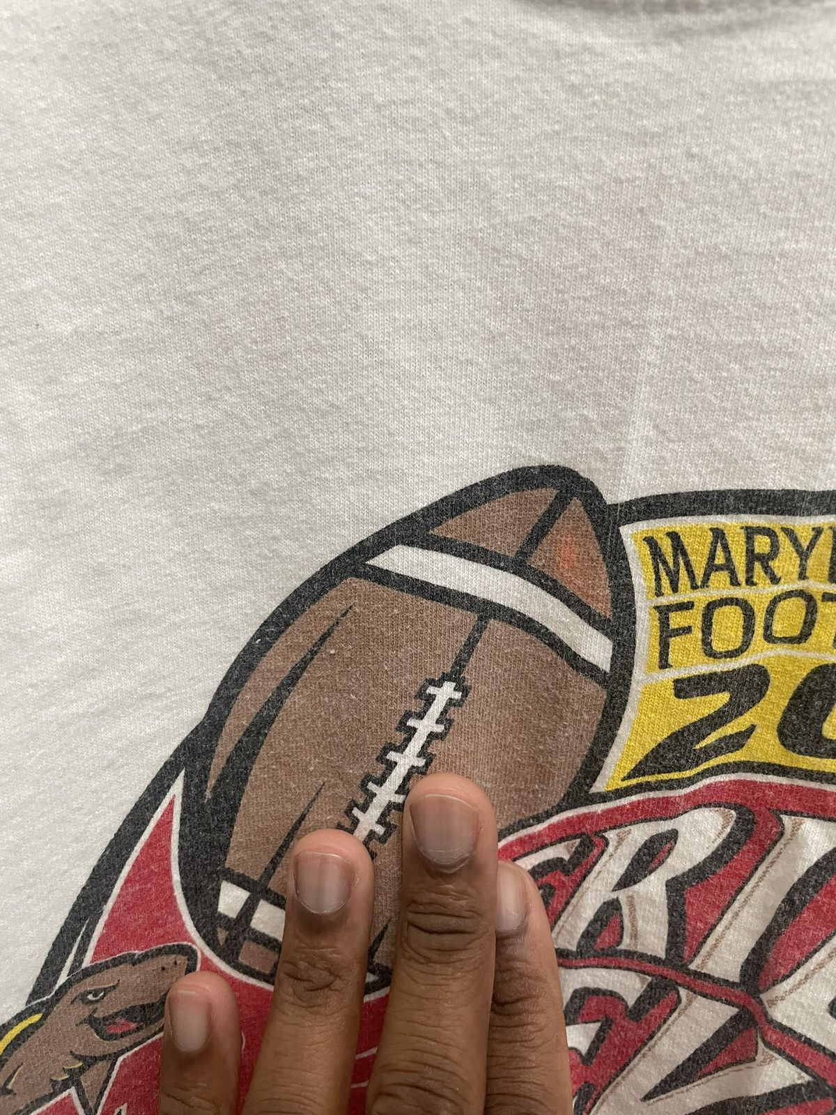 Vintage Vintage Y2K Terpes Art Graphic Tee Unsoundrag Hanes NCAA Size US L / EU 52-54 / 3 - 5 Thumbnail