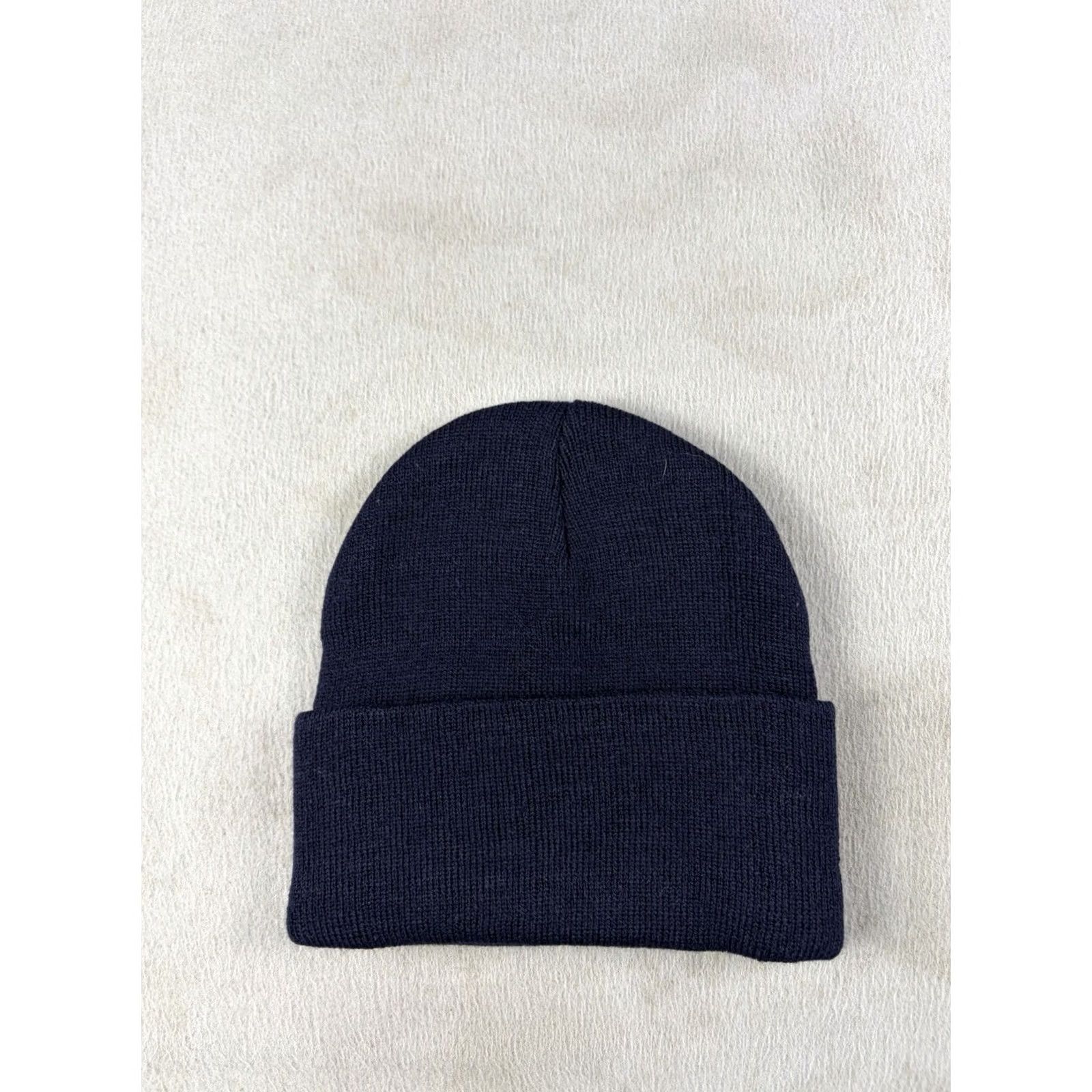 Vintage VINTAGE Orange County Choppers Hat Beanie Winter Cap Blue Biker Motorcycle Y2k Men One Size Beanie Acrylic Twill Winter Mens Size ONE SIZE - 3 Thumbnail