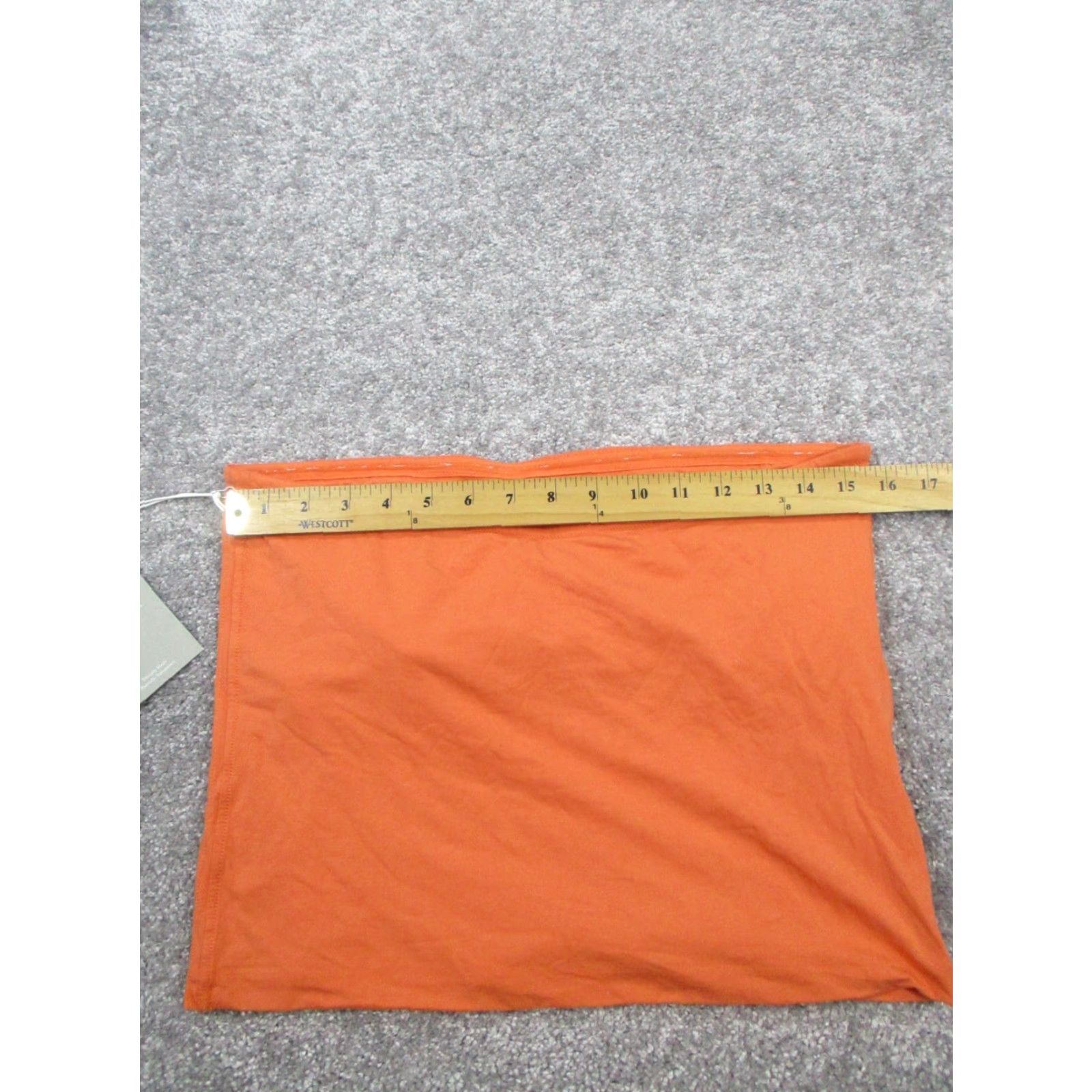 Everlane Everlane Crop Top Womens XL Orange Cotton New Shirt Size XL / US 12-14 / IT 48-50 - 5 Thumbnail
