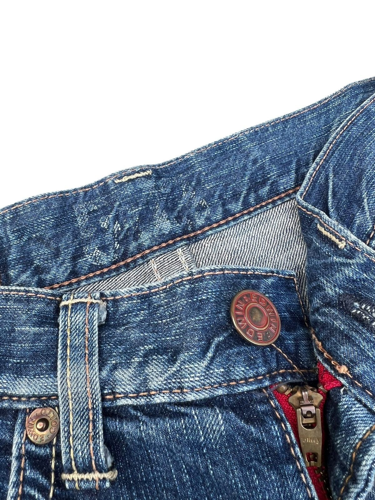Edwin Vintage Y2K Edwin Made in Japan 503 Faded Denim Flare Jeans Size US 29 - 5 Thumbnail