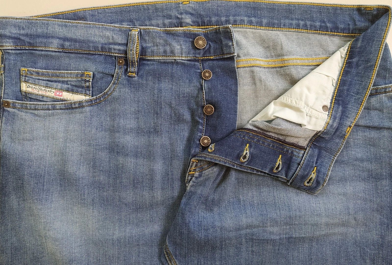Diesel Diesel D-LUSTER L.30 MENS JEANS T/9941 Size US 38 / EU 54 - 5 Thumbnail