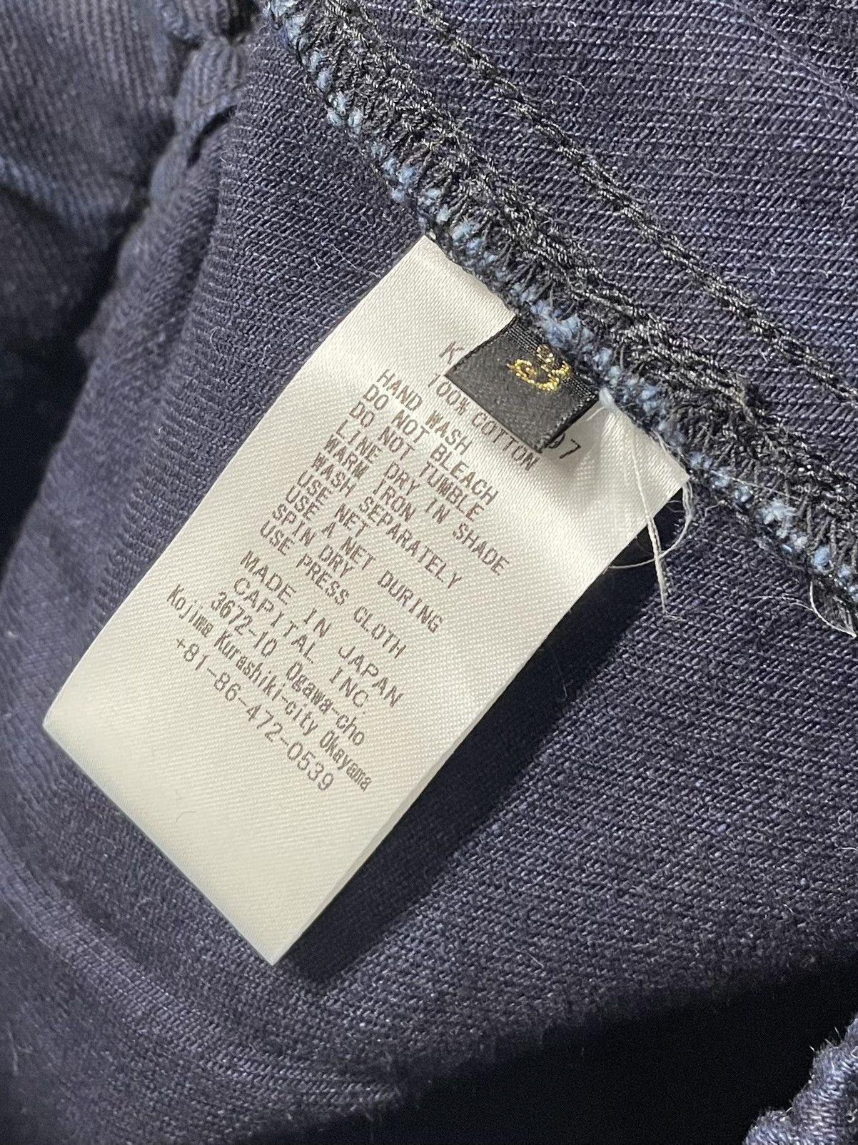 Kapital Kountry Kapital Sashiko Shorts size3 Size US 32 / EU 48 - 3 Thumbnail
