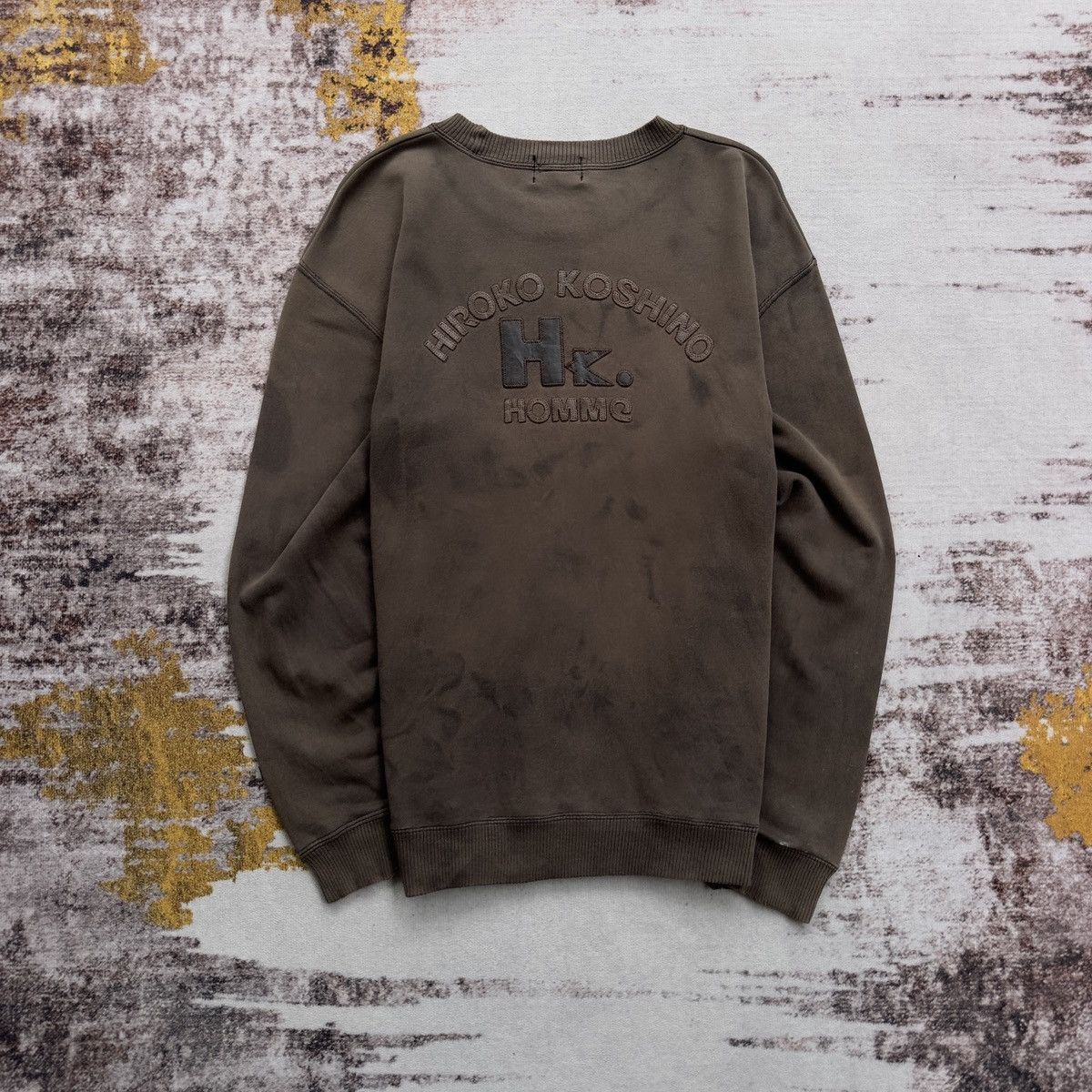Hiroko Koshino Homme VINTAGE HIROKO KOSHINO HOMME EMBROIDERY LOGO TIE DYE Size US M / EU 48-50 / 2 - 1 Thumbnail