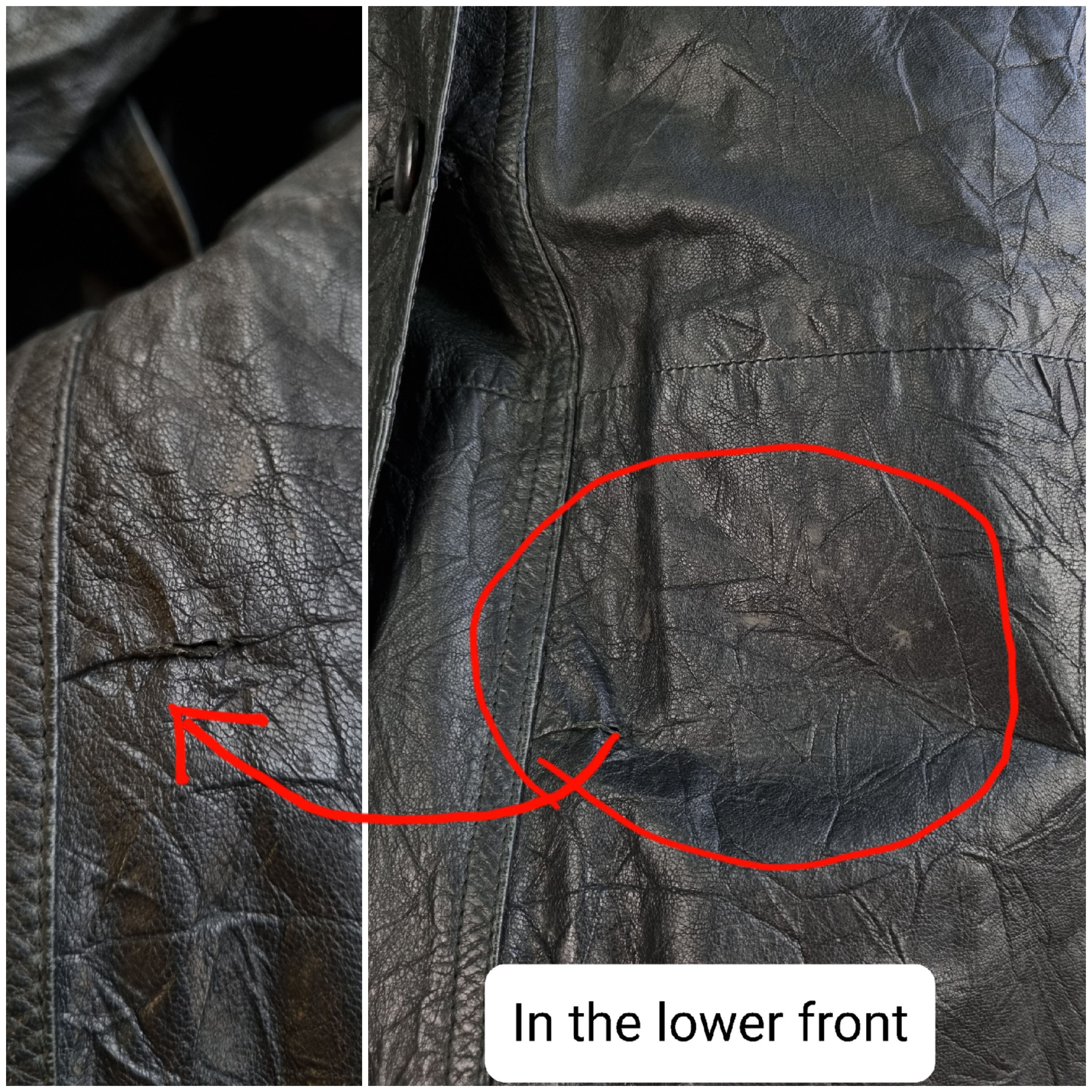 Japanese Brand Unique Double Breasted Long Leather Coat Vintage Trench Size US L / EU 52-54 / 3 - 18 Thumbnail