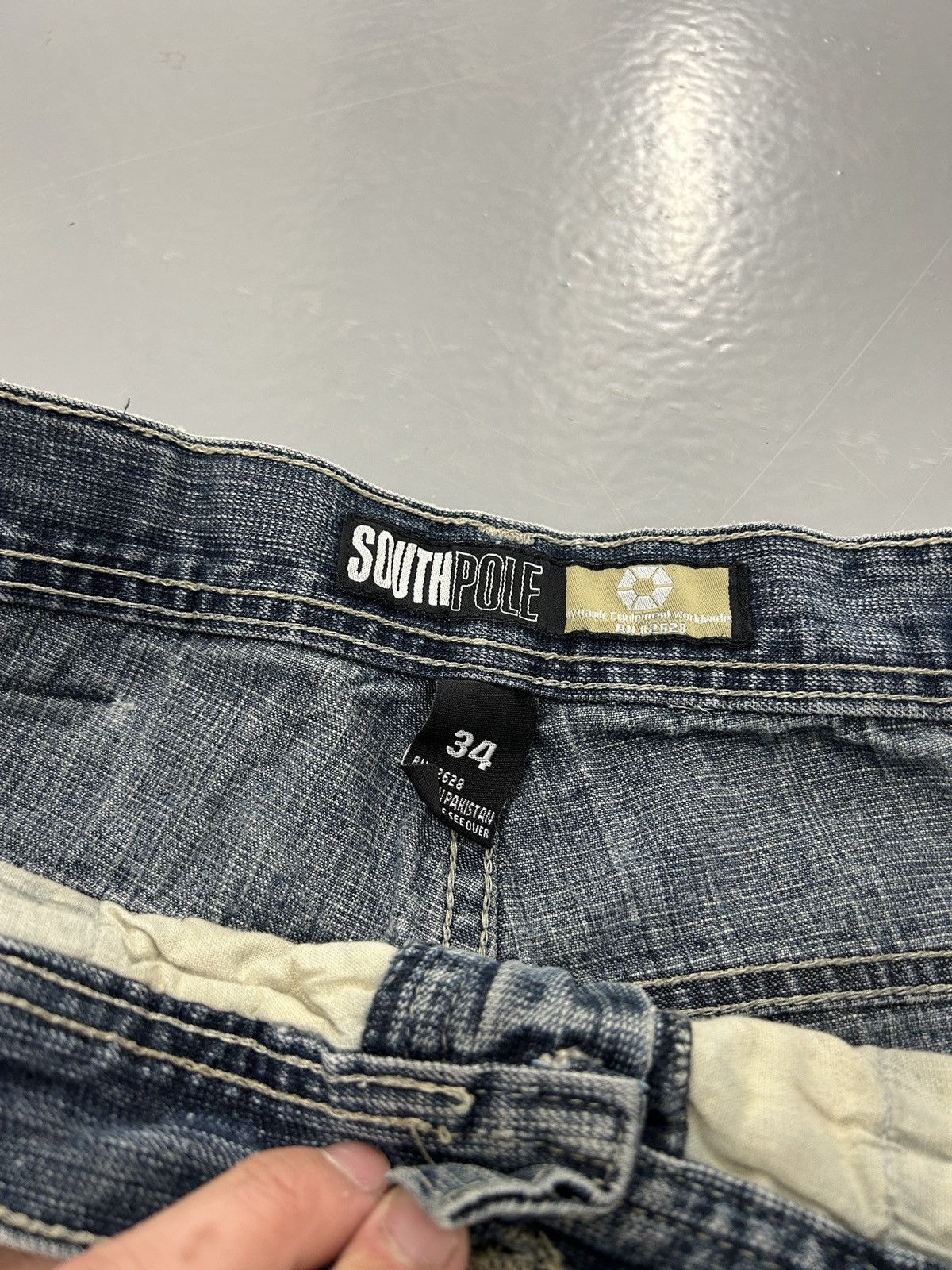 JNCO × Southpole × Vintage Vintage Southpole Jorts Size US 34 / EU 50 - 7 Thumbnail