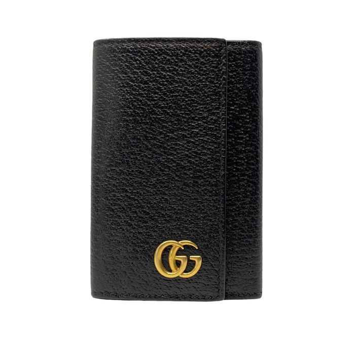 Gucci Gucci Marmont Interlocking G Leather Key Holder | Grailed