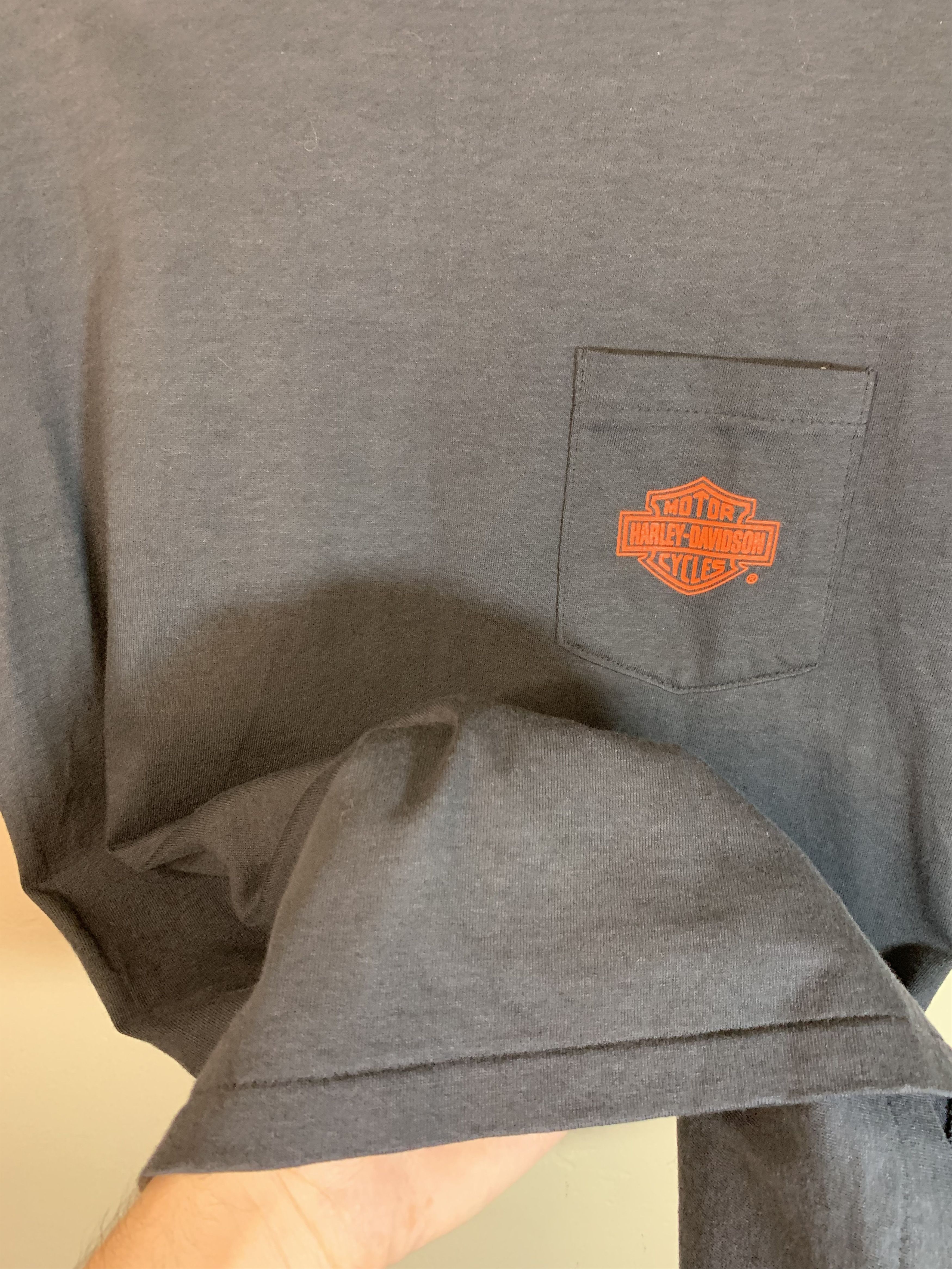 Harley Davidson RARE Vintage 80s 3D Emblem Harley Davidson Oceanside T-Shirt Size US M / EU 48-50 / 2 - 6 Thumbnail
