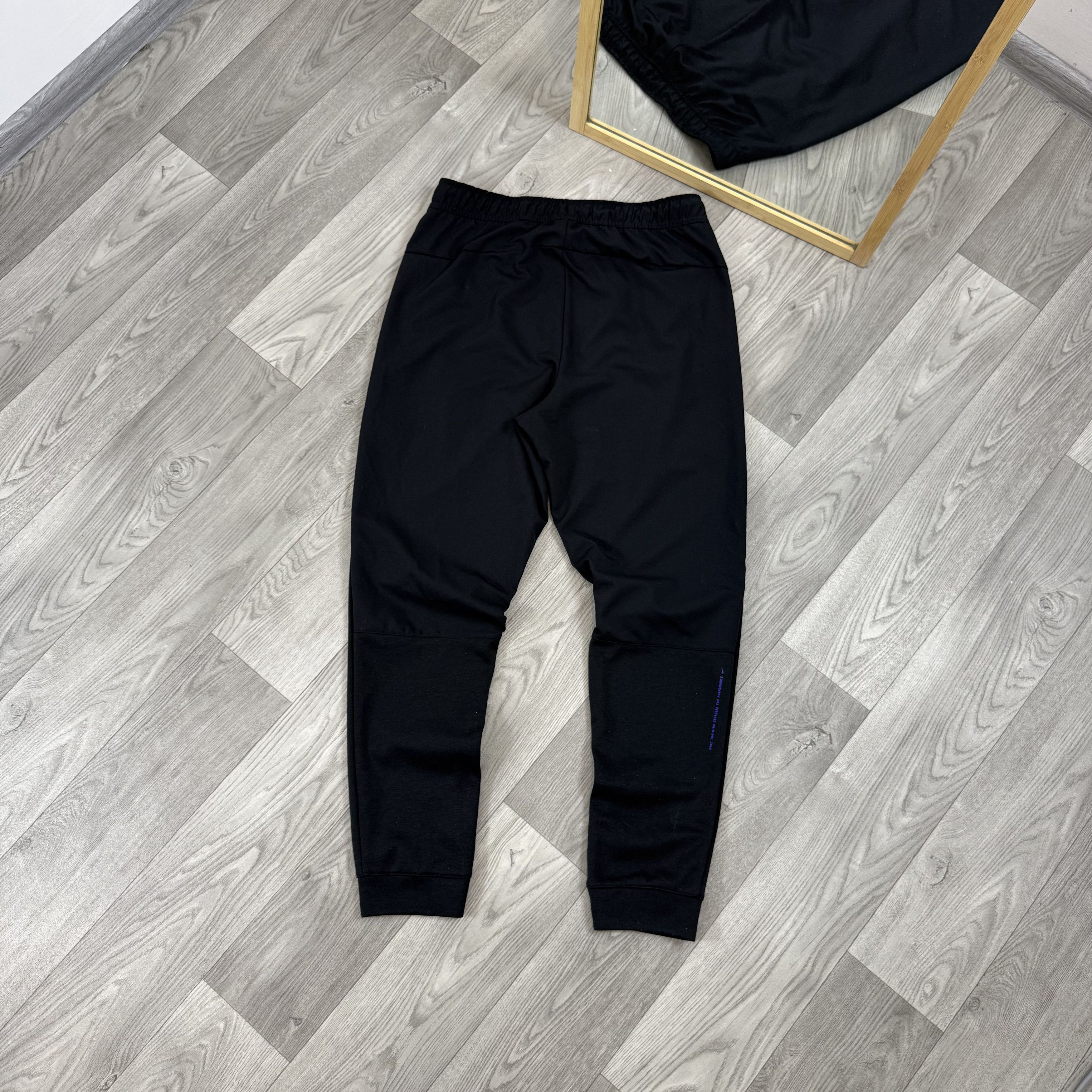 Nike Nike Dri-Fit Black Joggers Track Pants Size US 32 / EU 48 - 5 Thumbnail