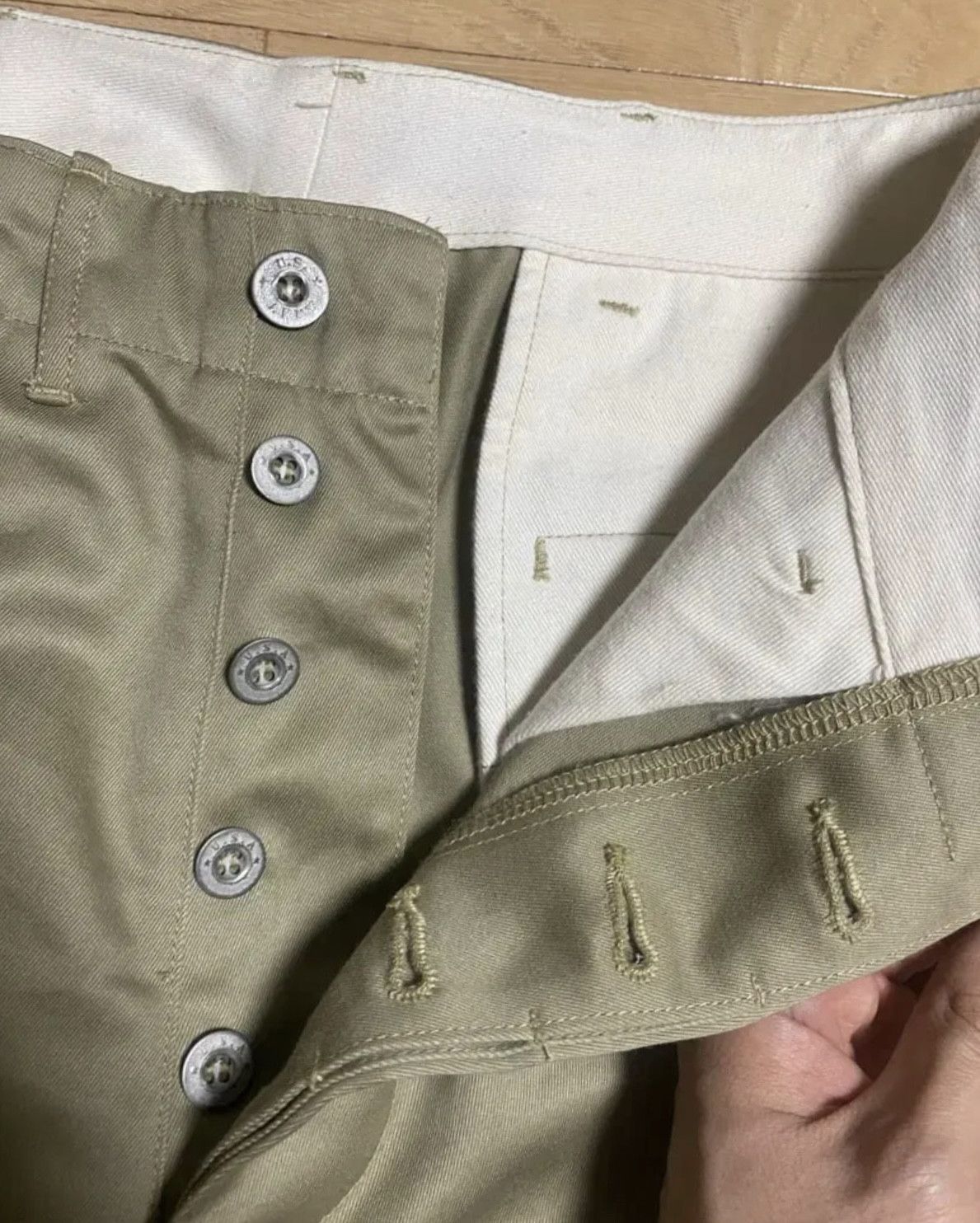 Buzz Rickson's Buzz Rickson's 1942 Chino Pants Size US 30 / EU 46 - 3 Thumbnail