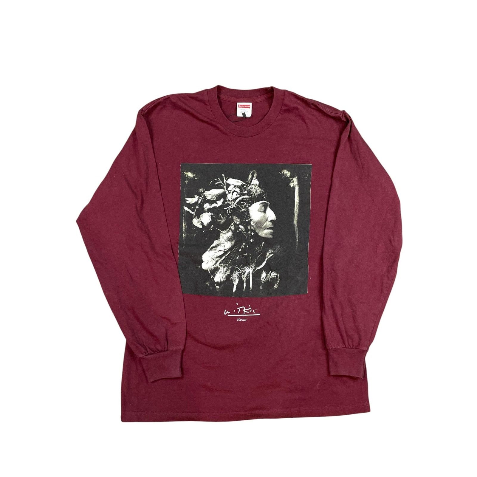 Supreme Supreme Harvest Maroon Long Sleeve Size US M / EU 48-50 / 2 - 1 Thumbnail
