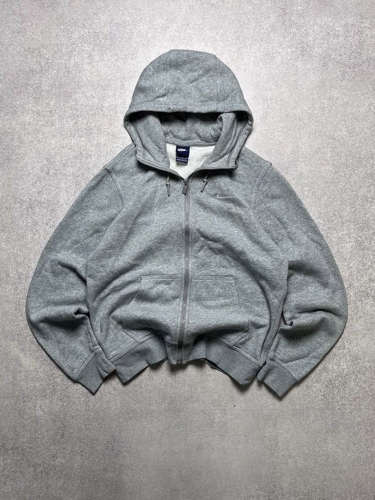 Nike VINTAGE NIKE SWOOSH BOXY ZIP HOODIE M Size US M / EU 48-50 / 2 - 3 Thumbnail