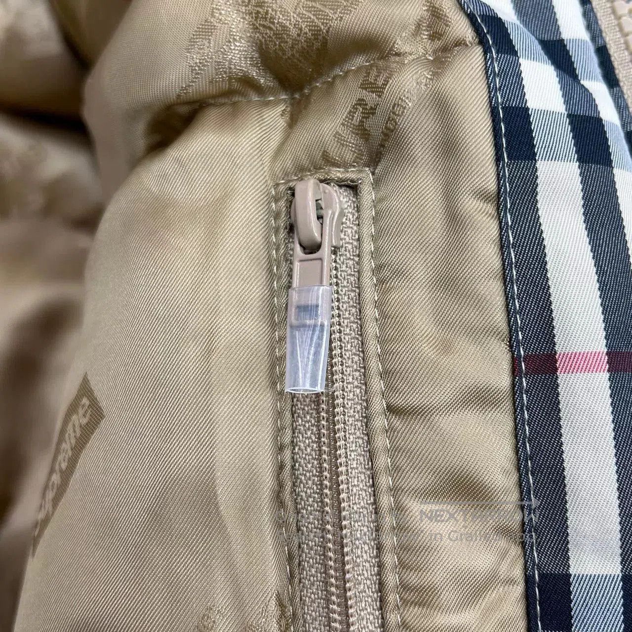 Supreme supreme x burberry embroidered puffer jacket. Size US L / EU 52-54 / 3 - 7 Thumbnail