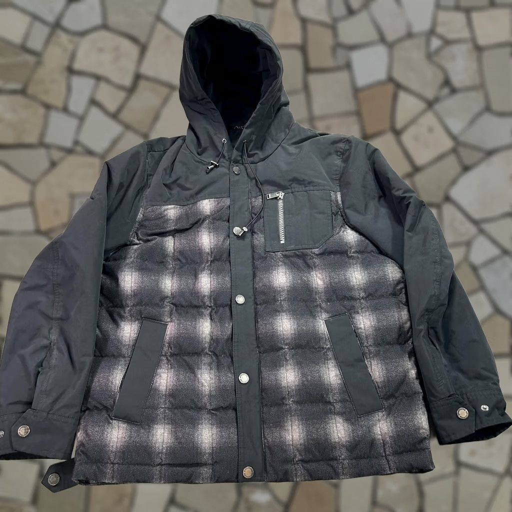 Pendleton Pendleton Jacket Mens M Black Plaid Down Puffer Hooded Full Zip Insulated Jacket Size US M / EU 48-50 / 2 - 1 Thumbnail