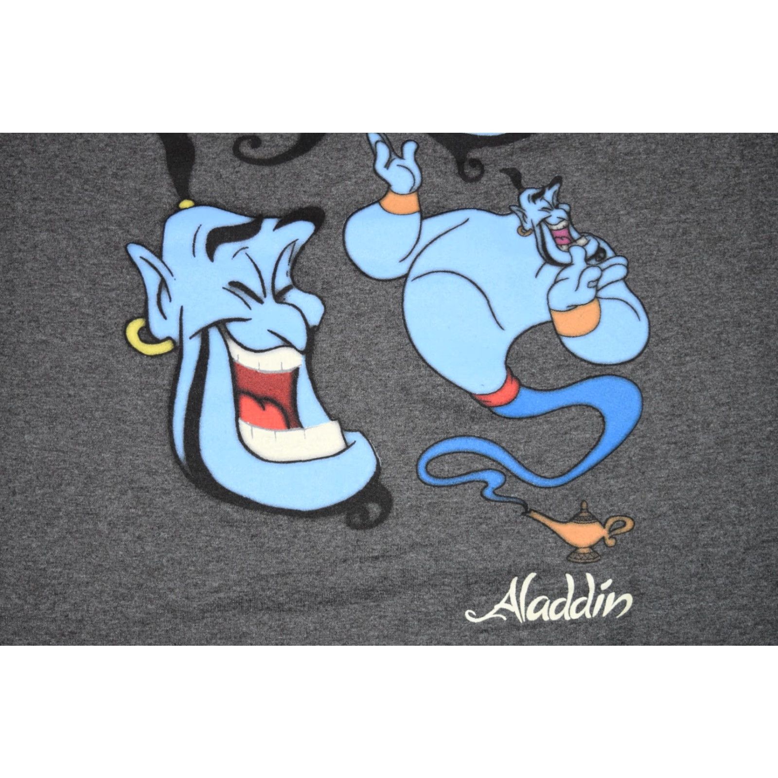 Mad Engine MAD ENGINE DISNEY ALADDIN GENIE SHIRT LARGE GREY MENS L MAKING FACES EMOTION Size US L / EU 52-54 / 3 - 3 Thumbnail