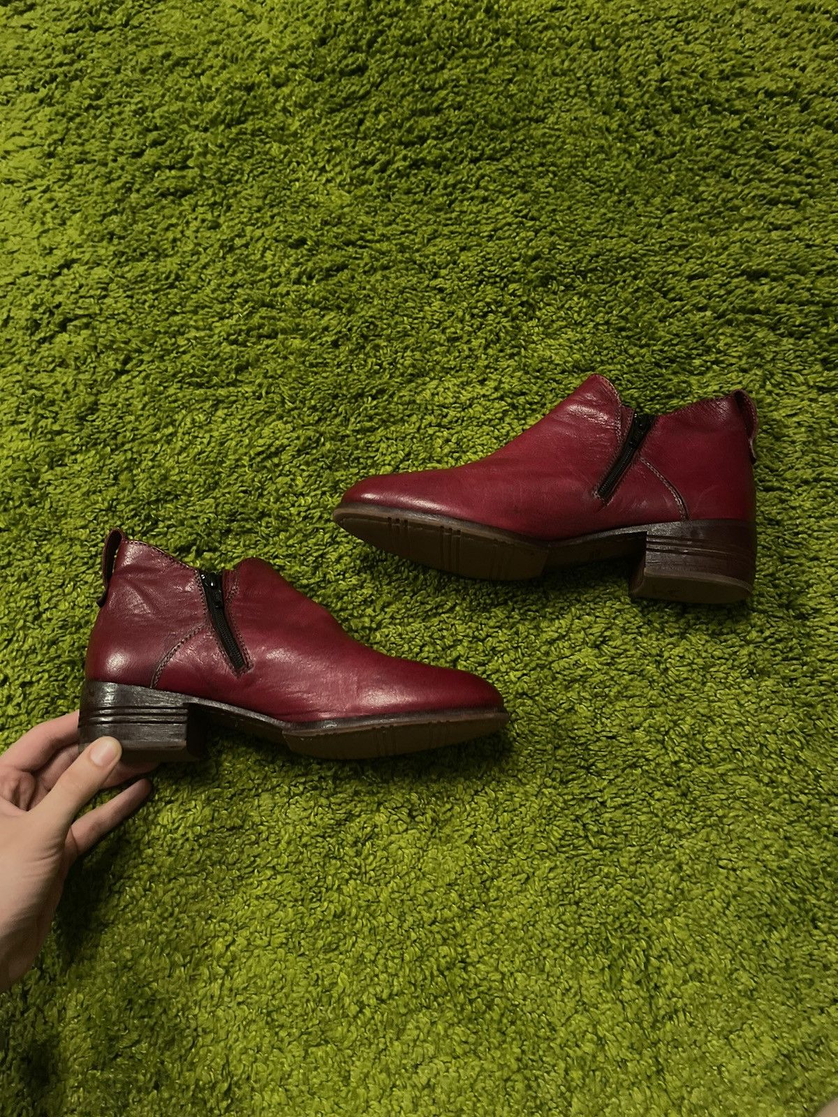 Designer × MoMA 🩸 MoMa avant Garde bloody red boots Size US 8 / IT 38 - 3 Thumbnail