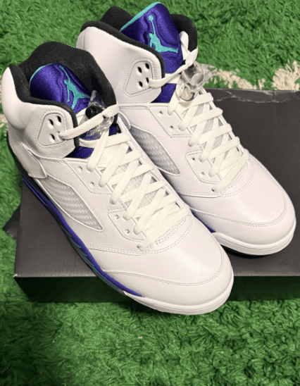 Jordan Brand Air Jordan Grape 5's 2025 Size US 11.5 / EU 44-45 - 1 Thumbnail