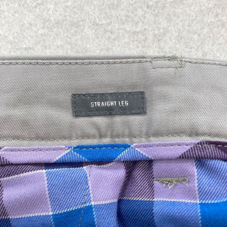 Bonobos Bonobos Pants Mens 33x30 Straight Leg Gray Chino Pants Mid Rise Preppy Reg Fit - Casual, Regular, 33x30, Gray, Chino, Men, Pants Size US 33 - 6 Thumbnail