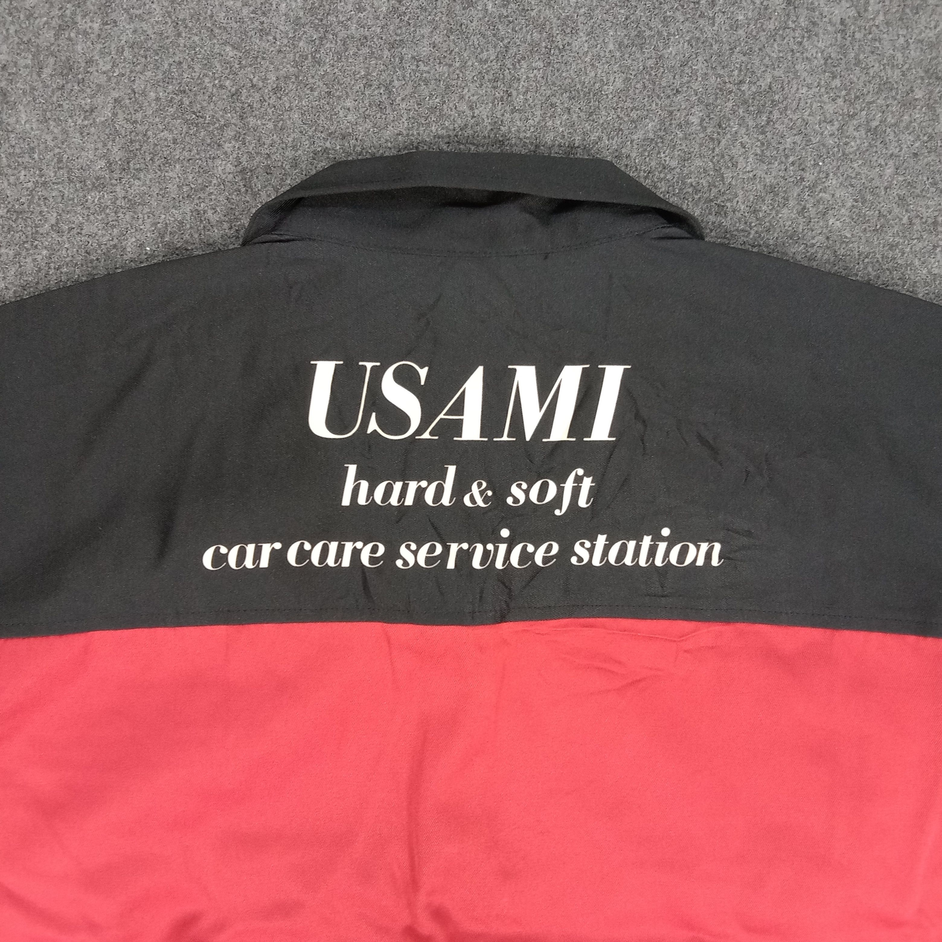Vintage Usami Car Care Service Center Racing Staff Jacket Size US L / EU 52-54 / 3 - 5 Thumbnail