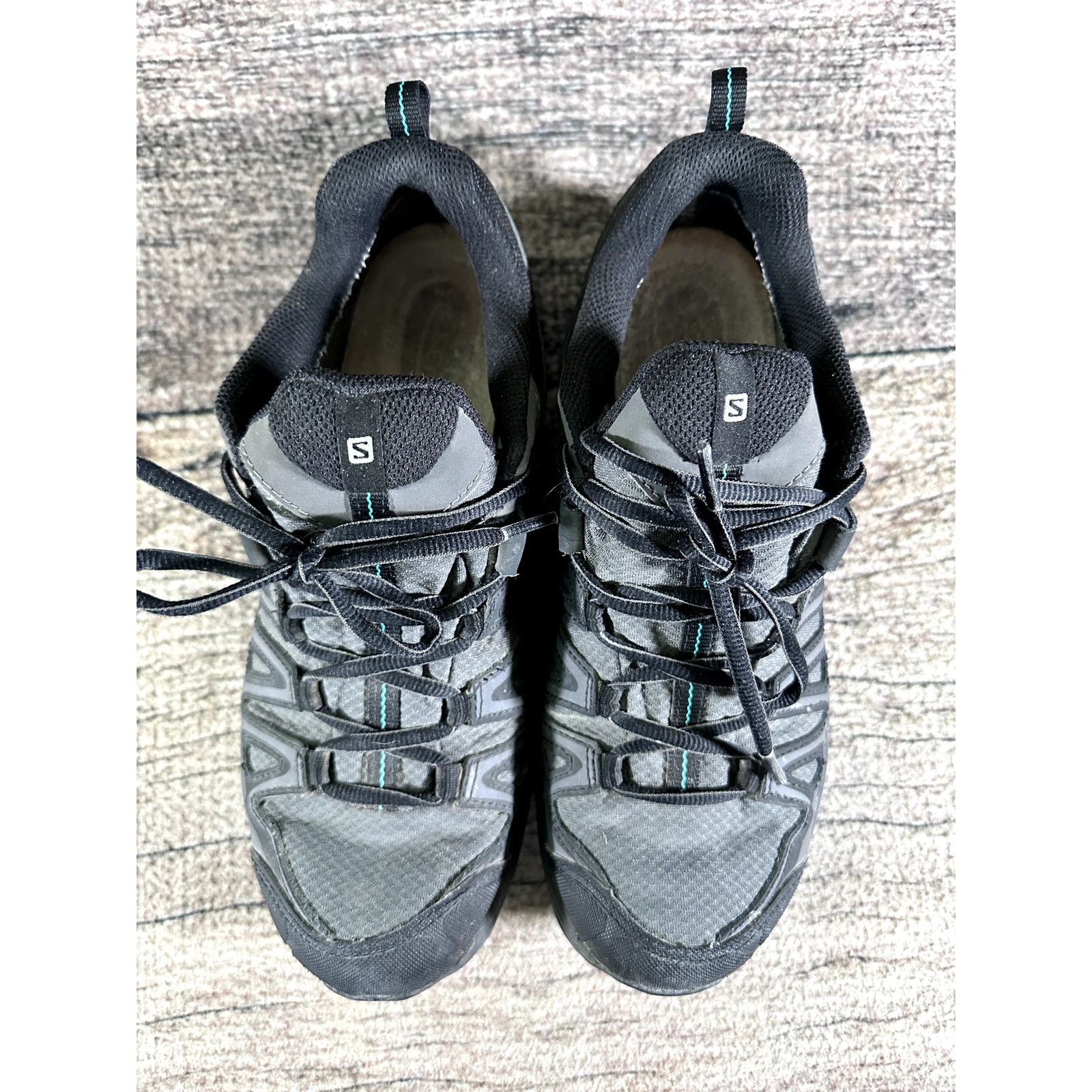 Salomon Salomon X Crest GTX Womens Size 9.5 Trail Running Shoes Gray Size US 9.5 / IT 39.5 - 3 Thumbnail