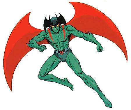 Anime Vintage 90's "DEVILMAN" by BANPRESTO Tee Size US L / EU 52-54 / 3 - 9 Thumbnail