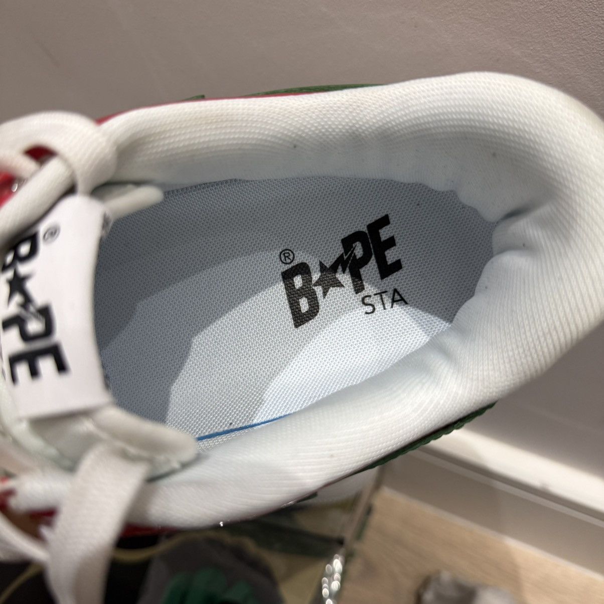 Bape Bapesta M1 “Italy” Size US 12 / EU 45 - 10 Thumbnail