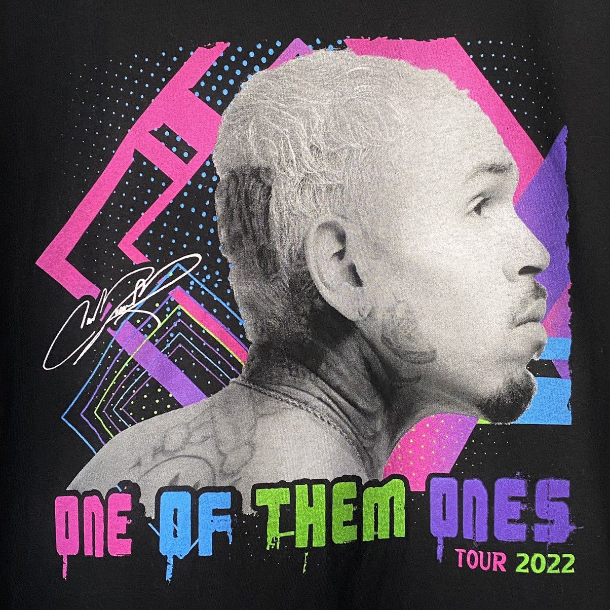 Band Tees × Rap Tees Chris Brown • One Of Them Ones Tour T-Shirt Size US L / EU 52-54 / 3 - 3 Thumbnail