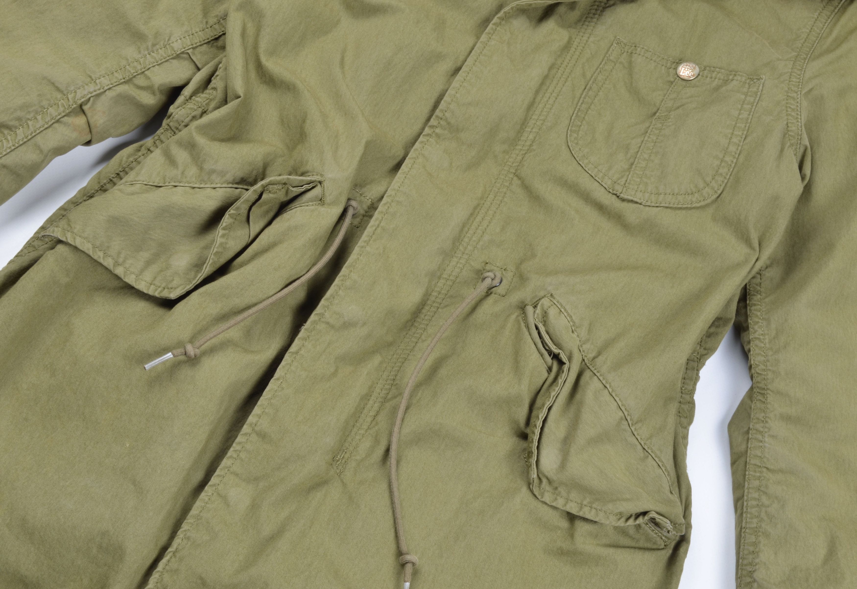 Alpha Industries Alpha Industries X Lee Khaki Strom Rider Fishtail Parka Size S / US 4 / IT 40 - 6 Thumbnail