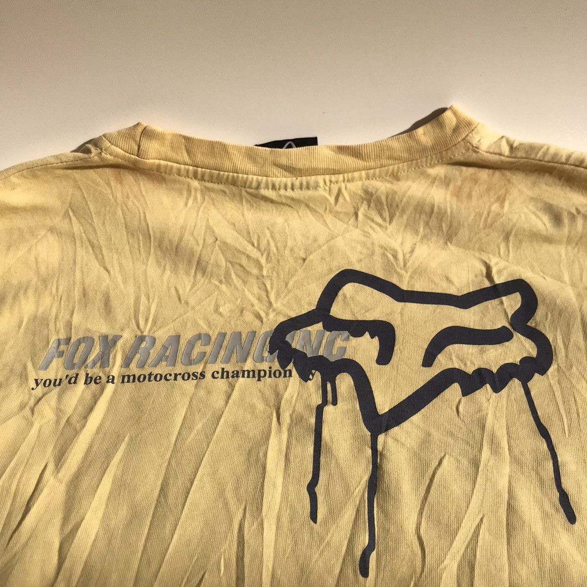 Fox Racing × Vintage Vintage 2000s Y2k Fox Racing Logo ORIGINAL Logo Promo Size US M / EU 48-50 / 2 - 5 Thumbnail