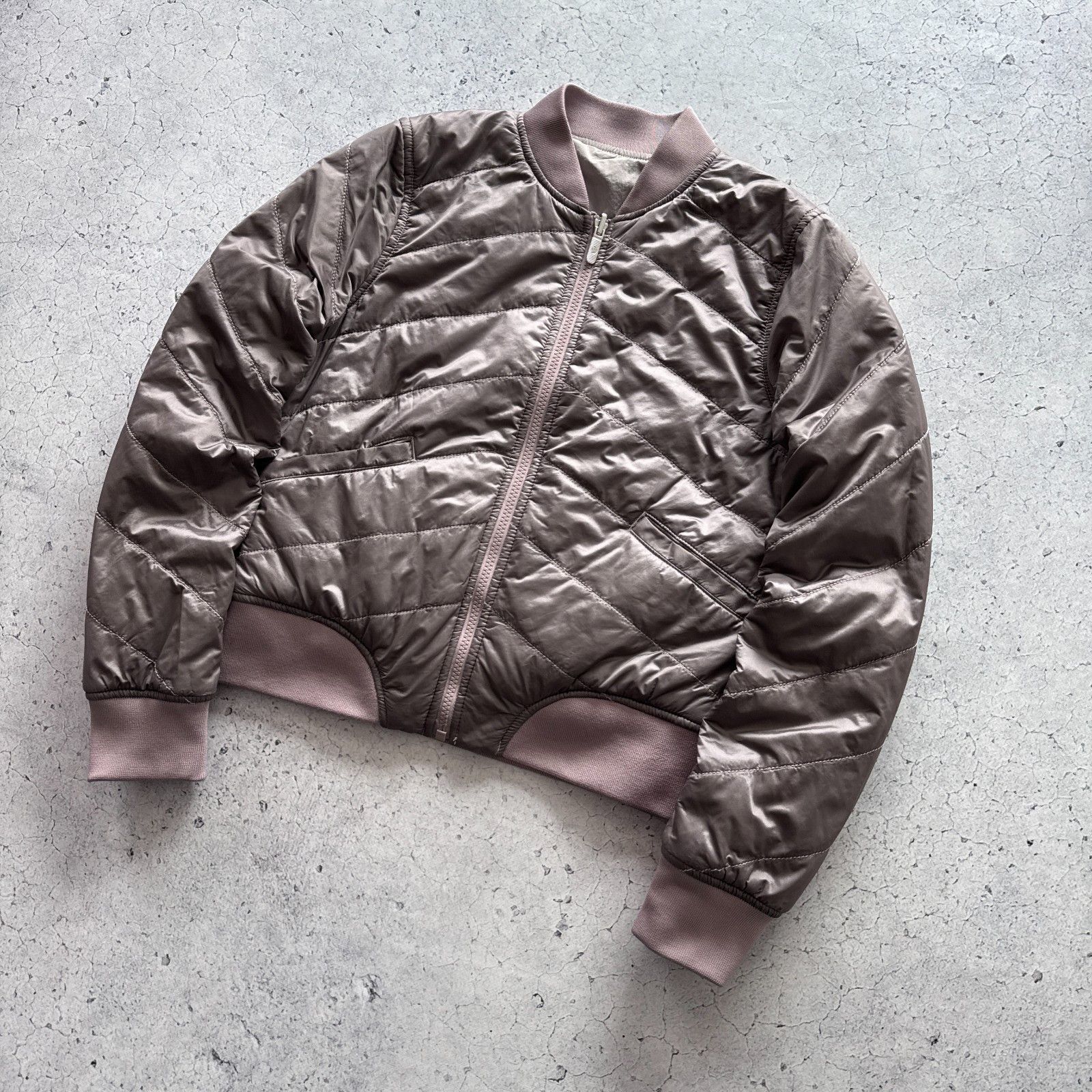Lululemon Lululemon Metallic Rose Zip Bomber Jacket Reversible Size S / US 4 / IT 40 - 4 Thumbnail