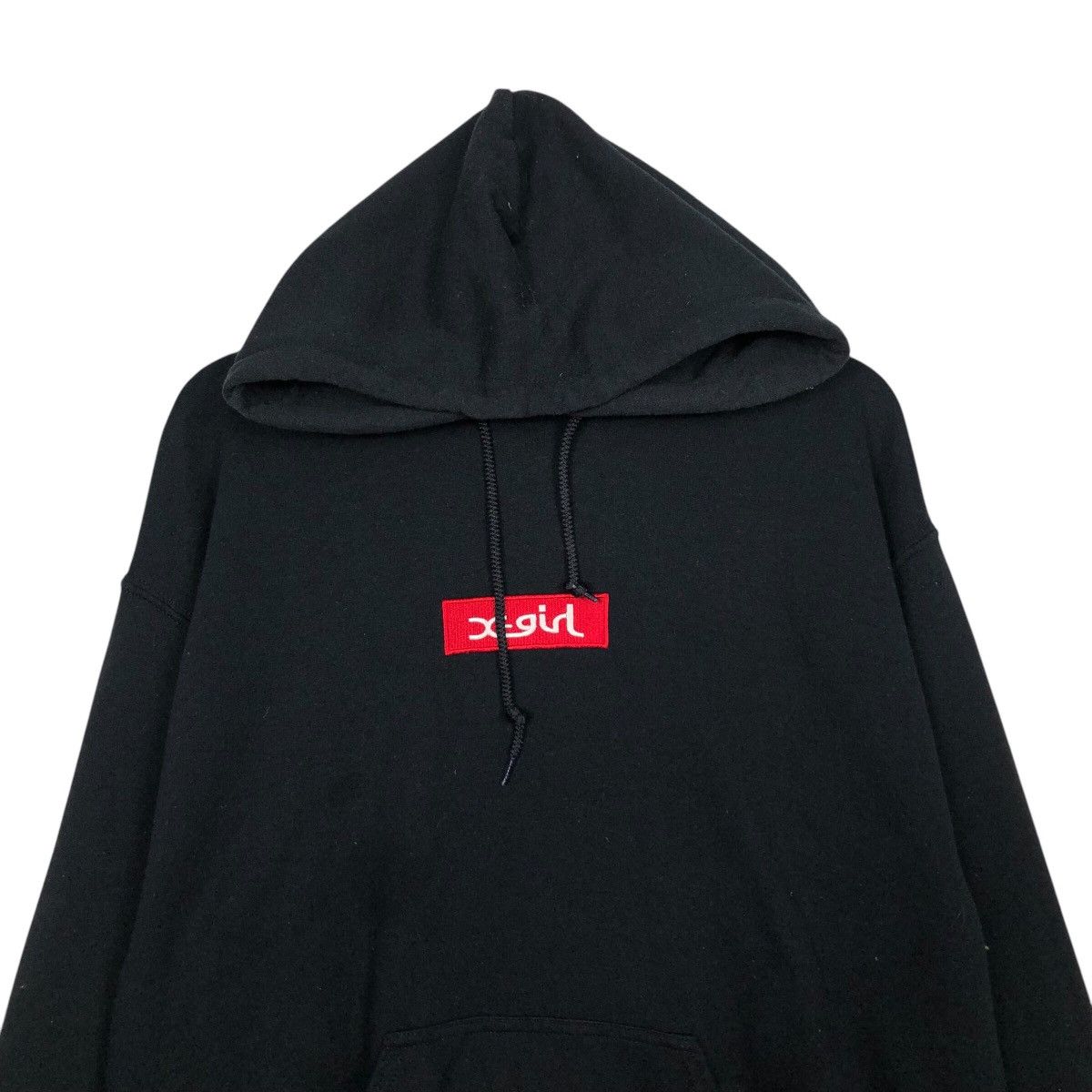 Japanese Brand 📌Vintage Hoodie Pull Over X-Girl Centre Logo Size US M / EU 48-50 / 2 - 4 Thumbnail