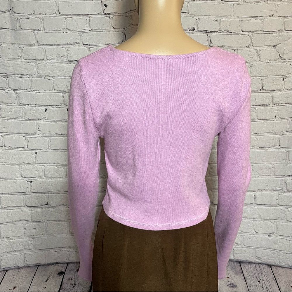 Free People New Free People Key To My Heart Pink Top Size L Size L / US 10 / IT 46 - 4 Thumbnail