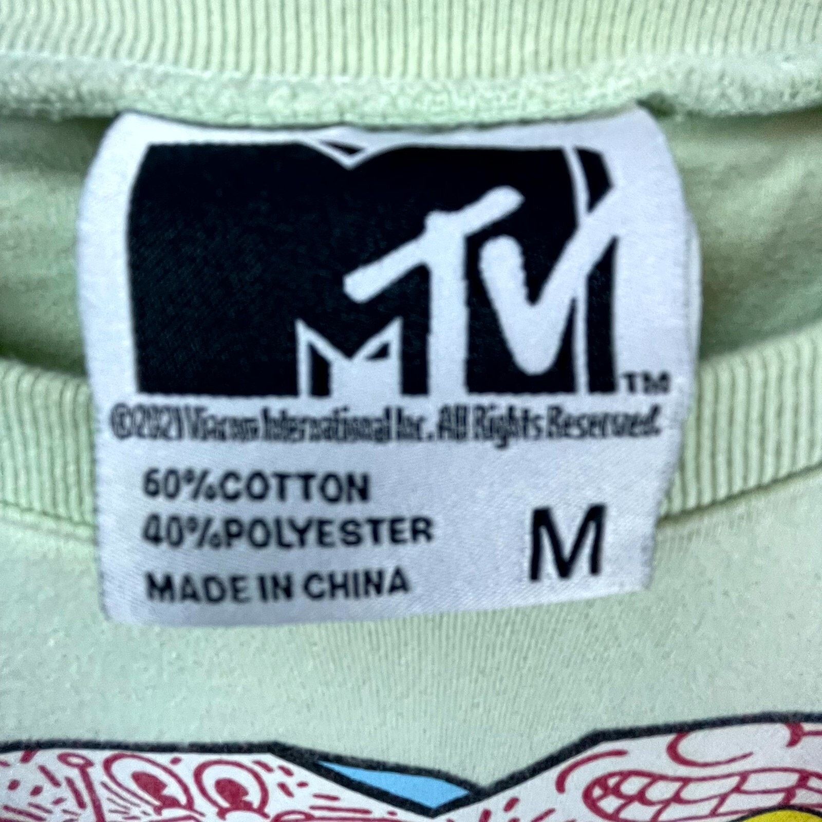 Mtv Vintage MTV Sweatshirt Med Music Television 90s Nostalgic Size US M / EU 48-50 / 2 - 4 Thumbnail